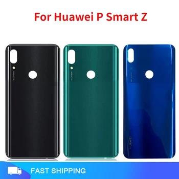 Новост За Huawei P Smart Z 2019 STK-LX1 Стъклена Делото на Задната Врата за Подмяна на Твърдия Отделението за батерията с Безплатни Инструменти
