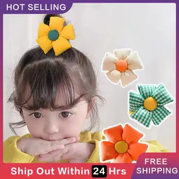 Уникален дизайн за момичета, удобна детска превръзка на главата с уникално цвете, модерен аксесоар за момичета