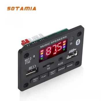 SOTAMIA Bluetooth Усилвател на Мощност 2x40 W Стерео Такса за Декодиране на MP3 Запис на Разговор, Без да Загуби Модул Декодер Amplificador Bluetooth