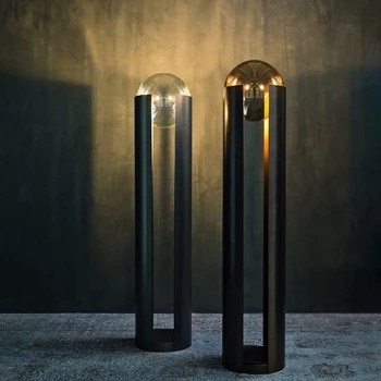 Nordic Long Lighting Stand Творчески Ъглов под лампа Дизайн Декор за Хола Спални Декоративен Външен Led лампа
