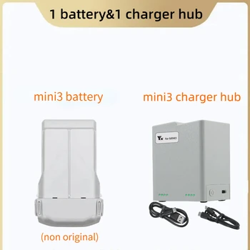 За батерията MINI 3/MINI 3pro 3850 ма батерия и зарядно устройство MINI3pro двустранен зареждане чрез USB-комплект за зареждане