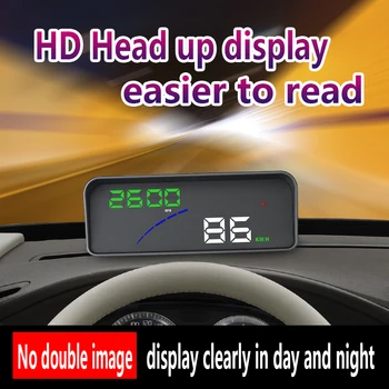 P9 HUD Авто Централен Дисплей Smart Digital Meter за повечето автомобили OBD2 EUOBD P9 HD Проектор Дисплей на Арматурното Табло на Автомобила Автоматично Инструменти Напрежение