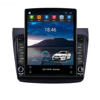 За Tesla Style 2 Din Android 12 Автомобилен Радиоприемник За Mitsubishi Pajero Sport 2 L200 Triton 2008-35 Мултимедиен Плейър GPS Стерео