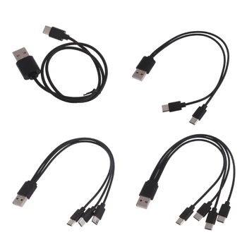 Универсален кабел за зареждане 3/4 1 с няколко порта USB-C B0KA
