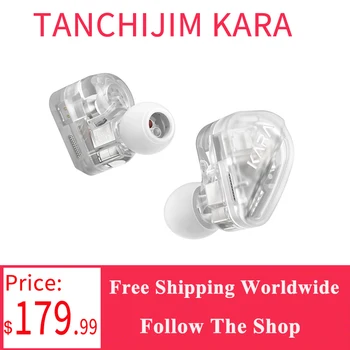 Хибридни слушалки TANCHJIM KARA 1DD + 4BA с 2-пинов кабел 0,78