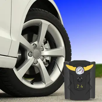 Автомобилен въздушен компресор 12V 150PSI за помпане на гуми С манометром Автоматични помпи за Надуваеми гуми за превозни средства, Аксесоари за автомобилни гуми