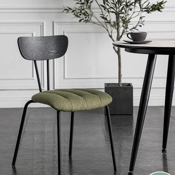 Уникални Трапезни столове от дърво, Кожа, Модерни метални Крака, Стол за почивка, Vip Дизайнерска Ергономична мебели в китайски стил Silla Nordica