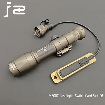 Тактически Скаут фенерче Surefir M300 M600 M600C с led подсветка MLOK Монтиране на Реле за налягане с ЦПУ Аксесоари за преносими накладки