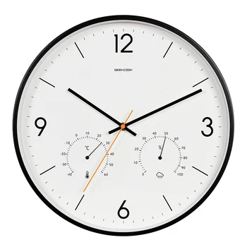 Стенен часовник за спалня, офис, дневна, Креативен модерен дизайн Horloge Murale, Модерни, тихи стенни часовници Home Decor C6T