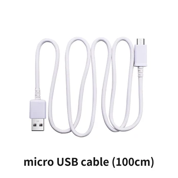 Кабел за трансфер на данни от Micro USB към USB за Micro: bit Raspberry Pi 100 см/15 см, линия за предаване на данни, черно-бял проводник на зарядното устройство