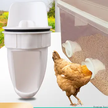 И Гъски се Хранят Патици Кофа за Автоматично набиране за подаване на Птици Кутия За Самотековой подаване на Пилета Пиенето За Патици Пиенето за птици