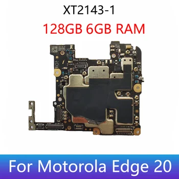 За дънната платка Motorola Moto Edge 20 XT2143-1 Мобилна електронна панел на дънната платка с чиповой плоча 6 GB и 128 GB