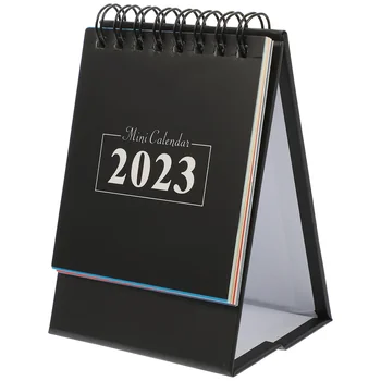 2023 Мини Настолен Календар на Макарата, Английска Преносима Бележка, Сладко Малко Хартия, Коледна Офис