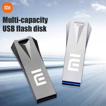 Xiaomi Флаш памет USB 3.0 Стик 2 TB Метален Usb 1 TB 512 GB USB Устройство на Портативен Memoria Usb Flash диск За Пренос на данни, Нова