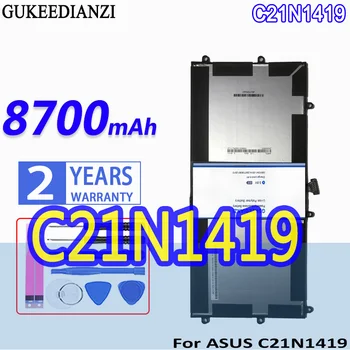 Батерия GUKEEDIANZI голям капацитет 8700 ма батерия за лаптоп ASUS C21N1419 Batteria