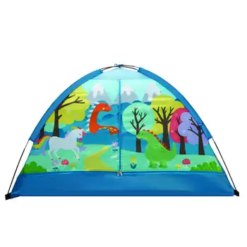 Детска палатка за къмпинг в помещение с принтом Majestic Design, 60 