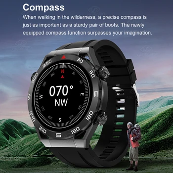 Нови Улични Мъжки Смарт часовници с NFC 1,5 инча 454*454 HD Екран 360 ма Bluetooth Часовници за Повикване на GPS Позициониране Smartwatch За IOS и Android