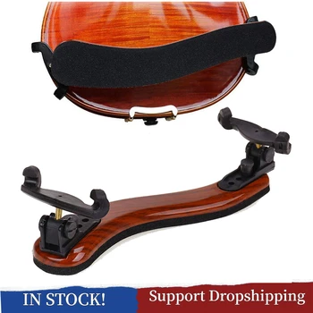 Регулируема наплечник за цигулка, Аксесоари за професионални струнни инструменти, поставка за цигулка на рамо с подплата от клен, директна доставка