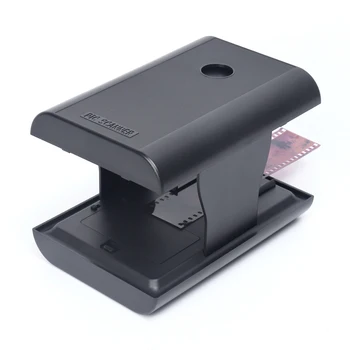 Мобилен скенер слайд филм за негативи и диапозитиви 35 mm / 135 мм led подсветка Безплатно приложение Сгъваем скенер на нови продукти, детски играчки, в подарък