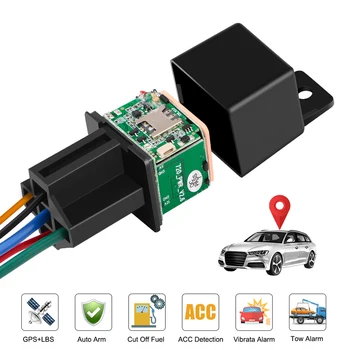 Мини GPS тракер, авто Micodus MV730, Скрит дизайн, Локатор прекъсване на горивото, 9-95 В 80 ма, предупреждение за превишаване на скоростта, безплатно приложение