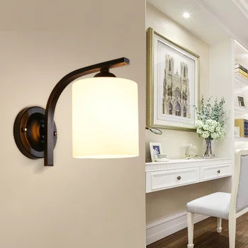 монтиран на стената лампа, led, с монтиран на стената лампа, ключ, тоалетка, антикварное осветление в банята, синьо, с монтиран на стената лампа, стенни лампи за четене