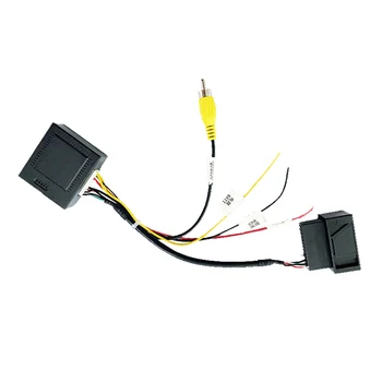 Конвертор сигнал RGB (RCA) AV CVBS, декодер, адаптер за фабрично камера за задно виждане Tiguan Golf 6 Passat CC