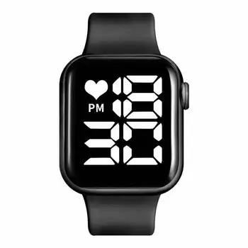 Sdotter Дамски, Мъжки Електронни часовници, Спортни led цифров часовник Модерни Ежедневни силикон Водоустойчив часовник Дамски часовници reloj хо