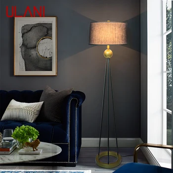 ULANI Nordic Черно Лампиона Съвременно Изкуство Семейна дневна Спалня Творчески led декоративна Лампа