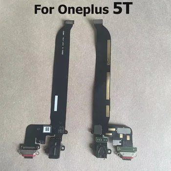 За Oneplus 5T USB докинг станция за зареждане, жак за пристанището, гъвкав кабел