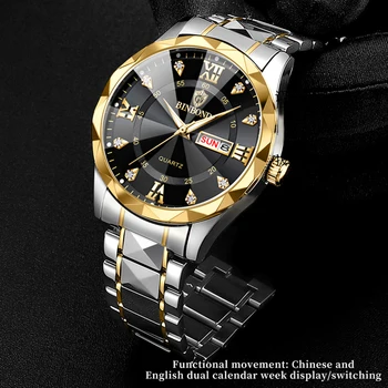 2023 Модерен Бизнес часовници За Мъже, Водоустойчиви Спортни Мъжки часовници, Най-добрата марка за Луксозни Мъжки Кварцов часовник Relogio Masculino