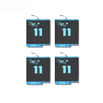 Батерия За GoPro Hero 10 11 9 2000mAh Батерия Fast Charger Box TF Card Storage За GoPro 9 10 11 Аксесоари В Продажба