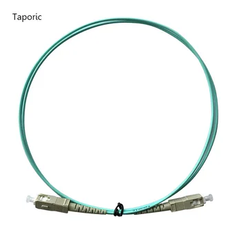 Оптичен кабел TAPORIC с дължина 1 метър SC/PC-Пач-кабел SC/PC като 50 / 125μm Simplex OM3 2,0 мм G652D LSZH, гъвкави влакна пач-кабел за зареждане, 1 бр./лот