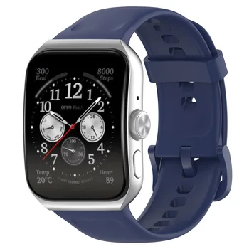 За умни часа Oppo Гледайте 3 и Watch3 pro Оригиналната каишка Силикон каишка за часовник Взаимозаменяеми гривна от TPU Correa