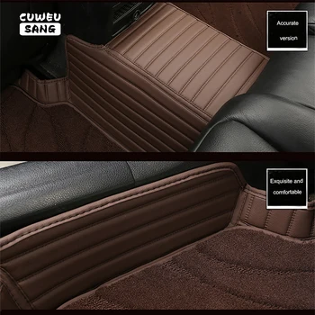 Автомобилни постелки CUWEUSANG по поръчка за Mercedes Benz GLA-CLASS H247 X156, Луксозни автоаксесоари, Килим за краката