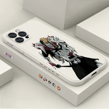 Японски Аниме B-Bleach Калъф За Телефон Apple iPhone 15 14 13 12 11 Pro Max Mini 8 7 6 SE X XR XS Plus Калъфи за Носене Fundas Shell Capa