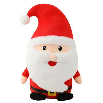 Коледна Плюшен кукла, Меки Коледни Сладки Плюшени кукли на Дядо Коледа, мека украса за декориране на дома, подарък за Дядо-Плюш