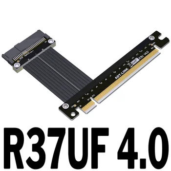 Удлинительный кабел PCIe4.0 x16-U. 2, удлинительный кабел за предаване на данни GPU (64G/bps)