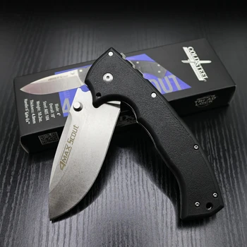 Cold Steel 62RQ Външен тактически сгъваем нож с тапицерия Хънтър Camping джобен нож Здрав многофункционален сгъваем джобен нож