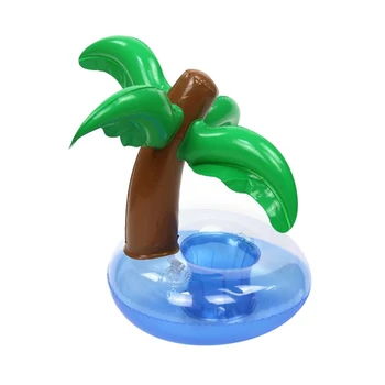 Надуваема поставка за напитки от кокосовата палма, лятна играчка за плаващ басейн