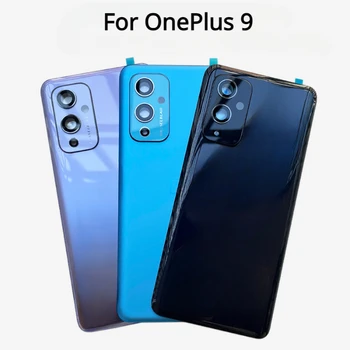 За One Plus 9 Gorilla Glass 5 делото за OnePlus 9 Задната врата Преносим твърд калъф за батерията