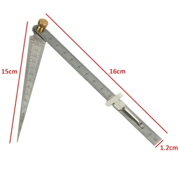 5 бр./4 бр. комплект 0-29 мм Стоманена Метричен тънки сензор, Скалата на диафрагмата, за разузнавач V, линия за пробиване на дупки и измерване на тънки