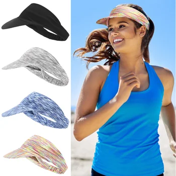 Женски тенис шапки, открита дишаща лятна солнцезащитная шапка, Еластичен спорт на открито, колоездене, Бягане, защита от ултравиолетови лъчи, солнцезащитная шапка