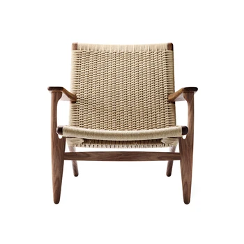 Улични трапезни столове с дървена акцент от ратан, съвременни ергономични японски плажни трапезни столове, Ратанови мебели Fauteuil за риболов, година на производство