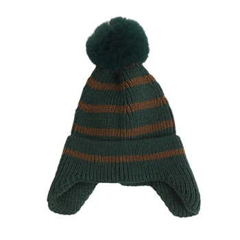 В есенно-зимната шапка, Топла шапка, Ветрозащитная шапка, подарък Унисекс за момчета и момичета