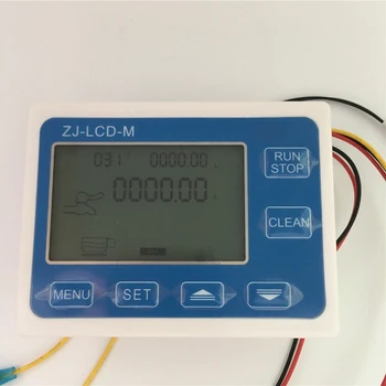 2 предмета, контролен разходомер, LCD дисплей Zj-Lcd-M, екран сензор за поток